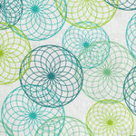 Do The Math from Nancy Rink for Marcus Fabrics R15-0549-0546 Circles On White