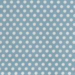 Tilda Dots Quilt Collection 130002 Dots Blue.