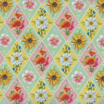A Wildflower Heart by Katie Daisy for Benartex 16510 Color Multi