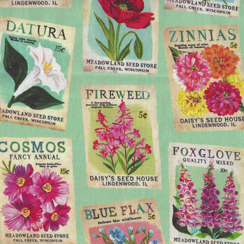 A Wildflower Heart by Katie Daisy for Benartex Fabrics Style 16509