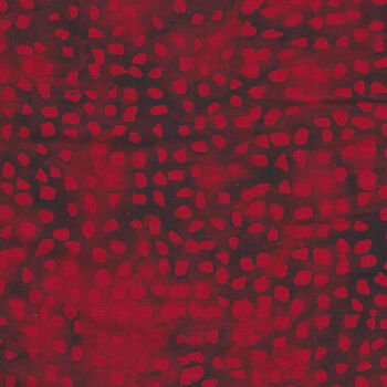 Anthology Batik for Fern Textiles Baliscapes Claret 20023QX Merlot