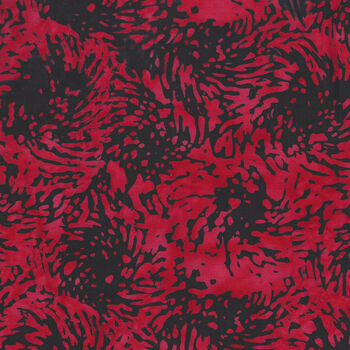 Anthology Batik for Fern Textiles Baliscapes Claret 20024QX Claret