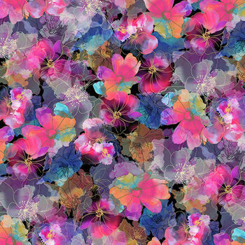 Artful Blooms by StudioRK Robert Kaufman SRKD 22687 26 Petunia