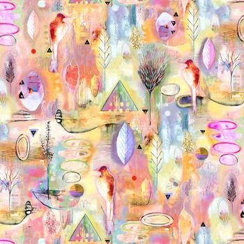 Awakening by Flora Bowley for PandB Textiles 05739 Co MUxxxxx Pink