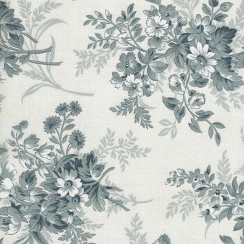 Breathtaking Blues by 3 Sisters for MODA Fabric M44400 11 Porcelain