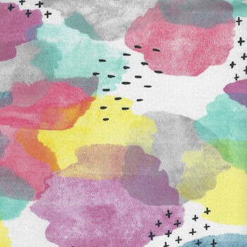 Brush Strokes Organic 100 Cotton from Cloud Nine Fabrics 153833 Multi Brush Strokes Organic 100 Cotton from Cloud Nine Fabrics 153833 Multi