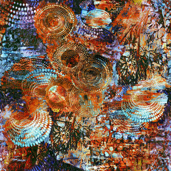 Concentrics 108 Wide Backings Circles 400211 Rust