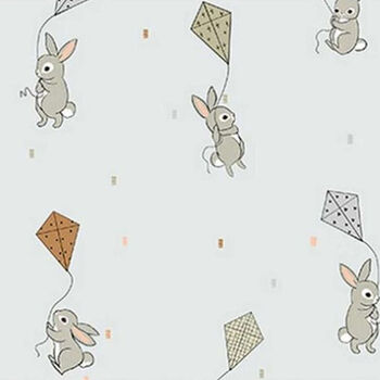 CottonTale by Bernadett Urbanovics for FIGO Fabrics 90954 Colour 90 Grey