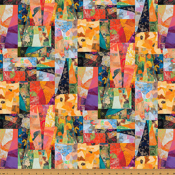 Crafty Cats A Hoffman Spectrum Digital Print X5716 767 Loving Rainbows