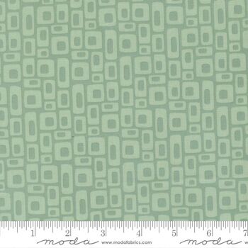 Elizabeth Hartman Scenery for MODA Fabrics Meadow Dusty Jade M51273 18