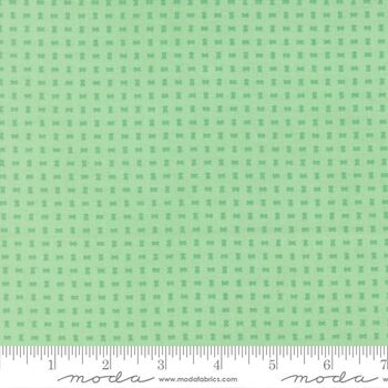 Elizabeth Hartman Scenery for MODA Fabrics Spools Aqua M51277 18