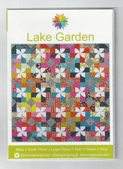 Emma Jean Jansen Lake Garden Quilt Pattern EJ051