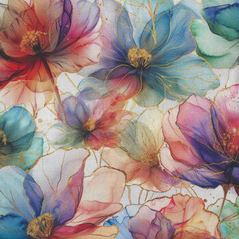 Flourish by Hoffman Spectrum Print X5625 130 Multi