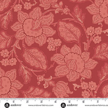 Forest Glen by Renee Nanneman for Andover 10054R Jacobean Rasberry