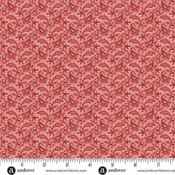 Forest Glen by Renee Nanneman for Andover 10059R Rasberry