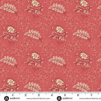 Forest Glen by Renee Nanneman for Andover Fabrics 10053R Rasberry