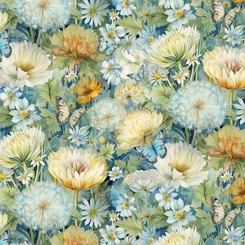 Forest Whisper for Timeless Treasures Fabrics Digital CD3681 Fleur