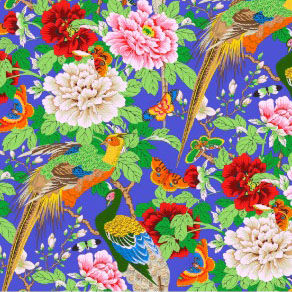 FreeSpirit Kaffe Fassett Collective August 2026 Birds and Bees PWPJ142 Purple