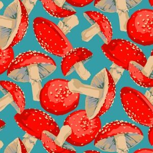 Free Spirit presents Forage by Martha Negley PWMN070 Toadstool
