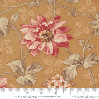 Joie De Vivre by French General for MODA Fabrics M1398013 Tea Joie De Vivre by French General for MODA Fabrics M1398013 Tea