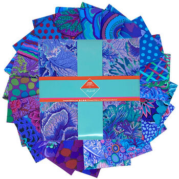 Kaffe Fassett Collective for Free Spirit FB610GP Royal 10 Charm42pcs 874
