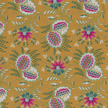 Kipling Gardens by Lily Ashbury for Riley Blake Designs C17881 Col Mustard 