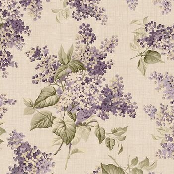 Lavender and Lace by Dawn Heese for Marcus Fabrics R521505D Beige