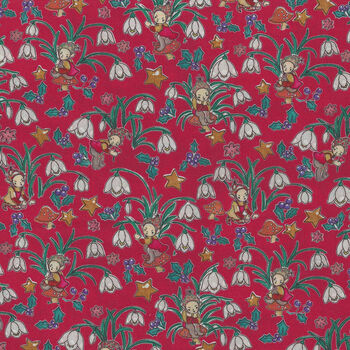 Liberty of London Tana Lawn Festive Collection Liberty Elves A 036375495A