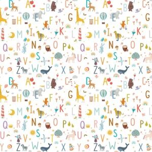 Little Adventure Alphabet by Devonstone 100 Cotton DV7253