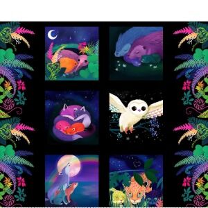 Love Under the Stars by Daughter EarthKaty Tanis for Free Spirit PWKT047X PANEL