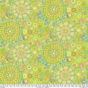 Millefiore Classics Kaffe Fassett Free Spirit Fabric PWGP92 Green  