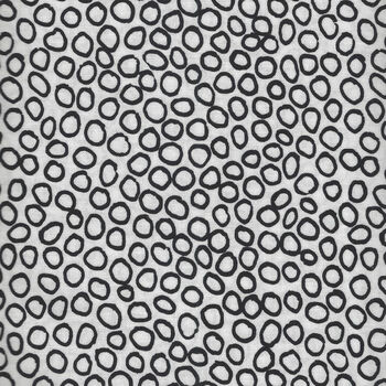 Monochroma Scribble Dot by Milvale Designs for KK Fabrics 504703