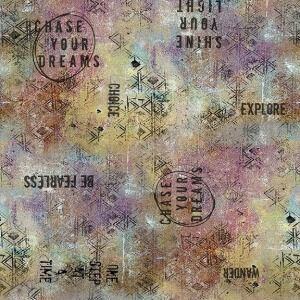 One Layer Away for Free Spirit by Seth Apter PWSE054 Lilac