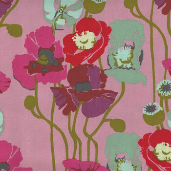 Overdressed by Anna Maria Textiles AMT151 23V Pouring Poppies Haze