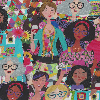 Quilt Retreat by Northcott Fabric DP25148 Col Multi