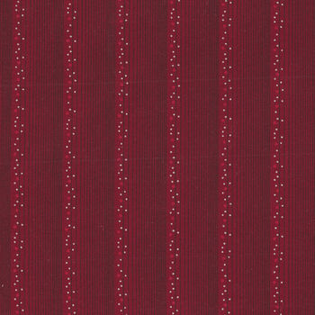 Quilters History by Stof Fabrics Style MCS 15041 Cranberry Stripe