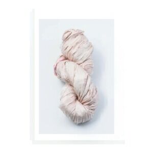 Sari Silk Ribbon 50gr Hank Colour Baby Pink