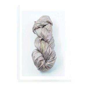 Sari Silk Ribbon 50gr Hank Colour Dusky Mauve