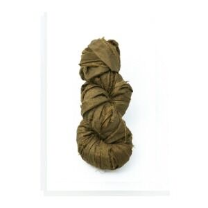 Sari Silk Ribbon 50gr Hank Colour Ochre