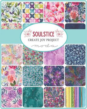 Soulstice Moda Create Joy Project Jelly Roll Precut 40 Pieces 25 x 44 39864