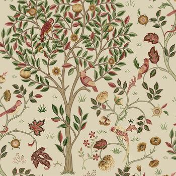 Suffolk Holiday Collection Free Spirit Fabrics PWWM145Barbed Berry Kelmcott Tree