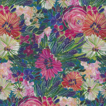 Sunset Meadow by Artwerx for Clothworks Y459755 Multi Color