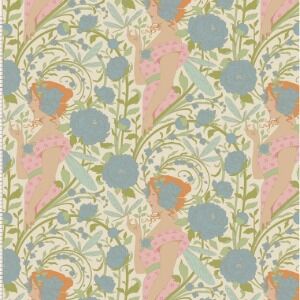 TILDA Songbird Cotton Fabric Aubrey Rose 100653