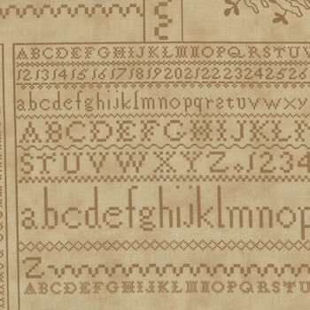 Threads That Bind by Blackbird Designs for MODA M28000 12 Sampler Ecru