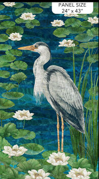 Tranquil Waters by Deborah Edwards for Northcott Panel 24x 42 DP27205 48