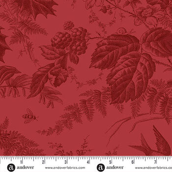 Vermont by Laundry Basket Quilts 10285 Col R2 Ruby