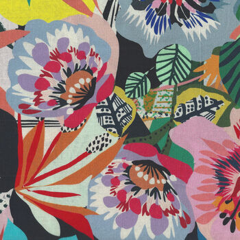 Vibrant Botanica by Katy Mum for Free Spirit Fabric PWKC001