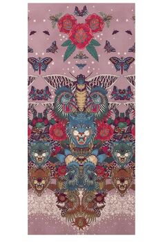 Xanadu by Alexander Henry 8874 Colour B Dusty Pink