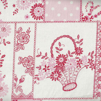 Yuwa 30and39s Collection by Atsuko Matsuyama AT116510 Red
