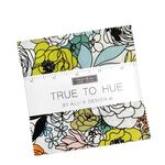 True To Hue by Alli K for MODA Fabrics Charm Pack Precut 5" Squares 11560PP.